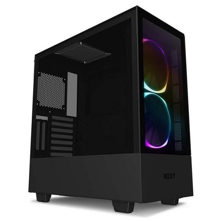 NZXT BOITIER PC H510 Elite - Rétroéclairage RGB - USB 3.1 - Noir Mat