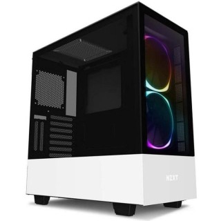 NZXT BOITIER PC H510 Elite - Rétroéclairage RGB - USB 3.1 - Blanc Ma