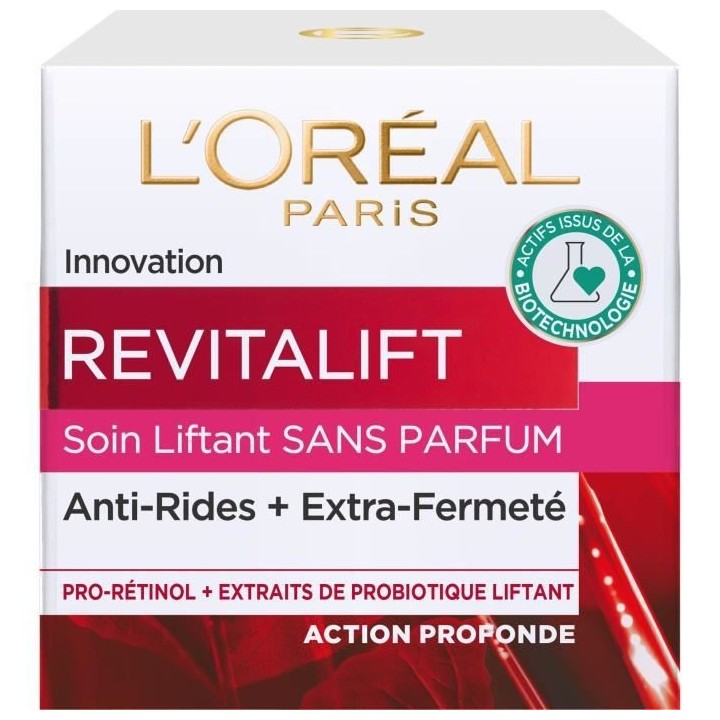Anti-Rides + Extra-Fermeté Revitalift Soin Liftant L'OREAL - 50 ml