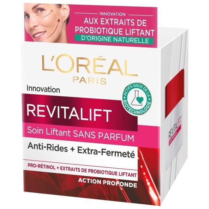 Anti-Rides + Extra-Fermeté Revitalift Soin Liftant L'OREAL - 50 ml