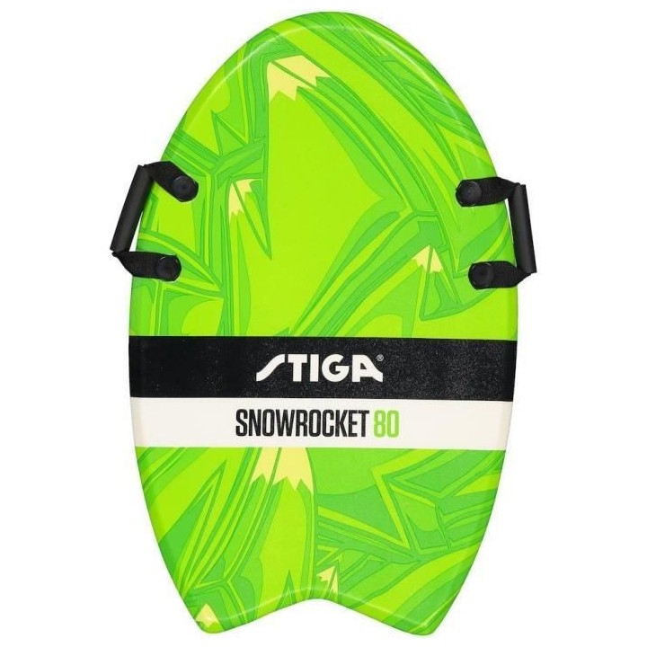 STIGA Luge Foamboard Snowrocket Graffiti 80 Green