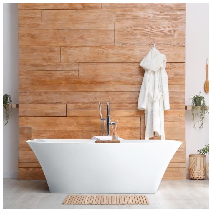 OCEANIC Baignoire ilot Indiã - L.170 x I.75 x H.60 cm - En acrylique