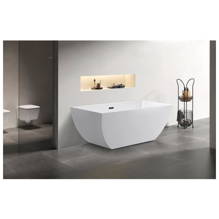 OCEANIC Baignoire ilot Mayã - L.170 x I.75 x H.59 cm - En acrylique -