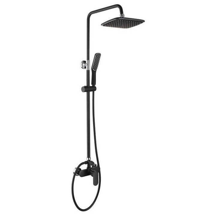 Colonne de douche OCEANIC - Mitigeur mécanique - Pomme haute rectangl