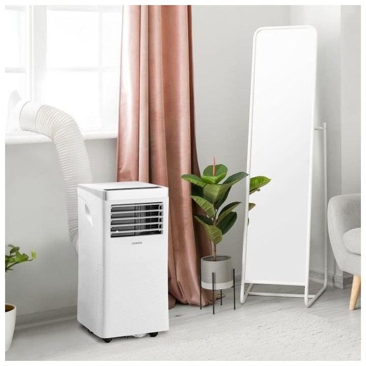 Climatiseur mobile monobloc - OCEANIC - 2930W - 10000 BTU - Programmab