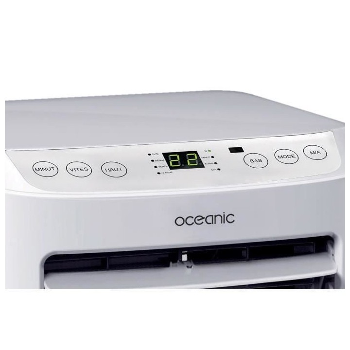 Climatiseur mobile OCEANIC 2050 W - 7000 Btu - Déshumidificateur - Pr