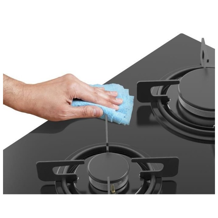 Plaque de cuisson gaz OCEANIC 2 foyers L30 x P 52 cm OCEACTG2VB8