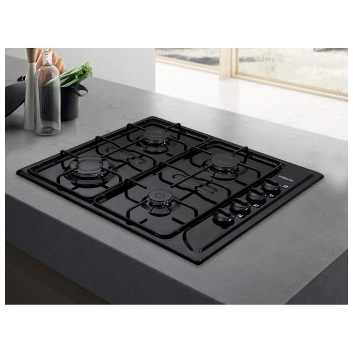 Plaque de cuisson gaz OCEANIC 4 foyers L58 x P50 cm CTG4EB