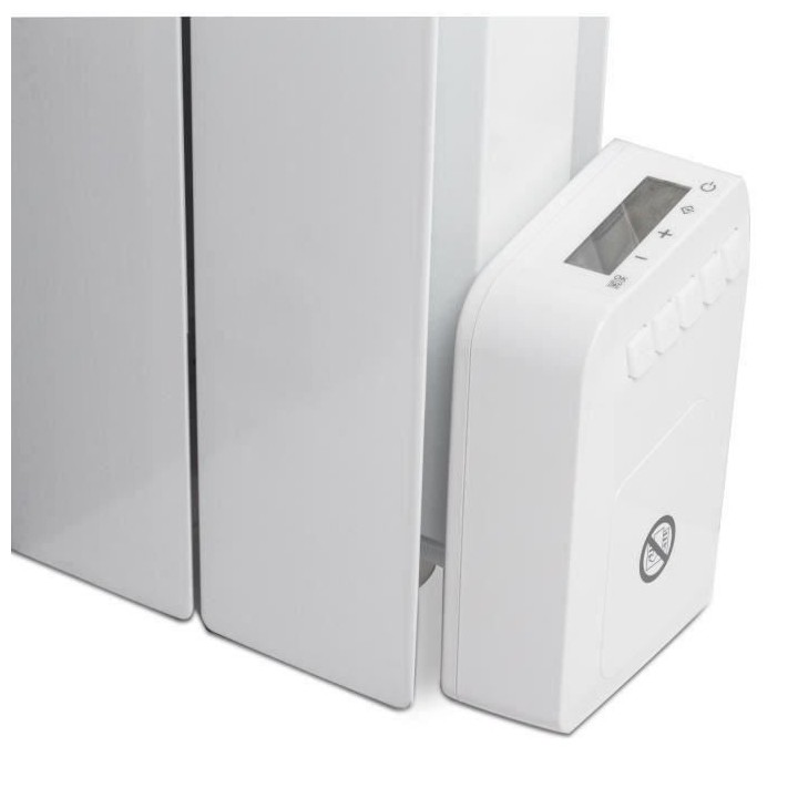 Radiateur électrique fixe a inertie fluide 1500W OCEANIC Agate - Norm