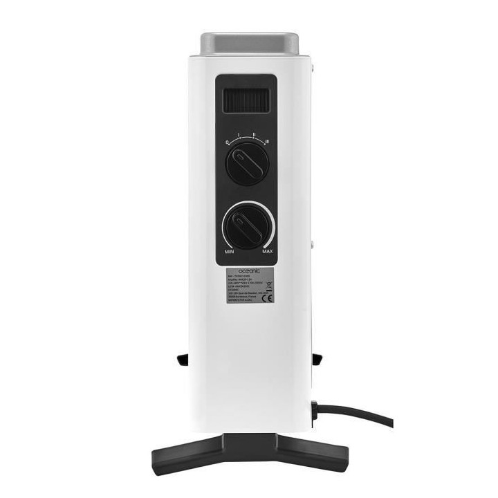 Radiateur convecteur électrique 2000W OCEANIC - 3 puissances - Mobile