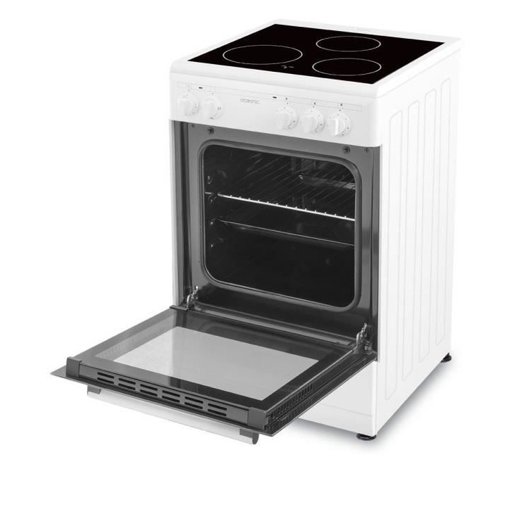 OCEANIC Cuisiniere vitrocéramique 50 x50 - four convection naturelle