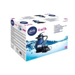 Groupe de filtration a sable GRE - Pour piscine - 4m³/h