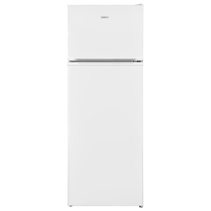 OCEANIC - Réfrigérateur 2 portes - 212L - Froid statique - Blanc