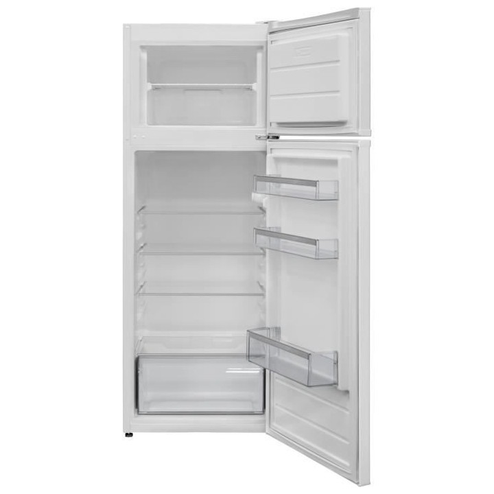 OCEANIC - Réfrigérateur 2 portes - 212L - Froid statique - Blanc