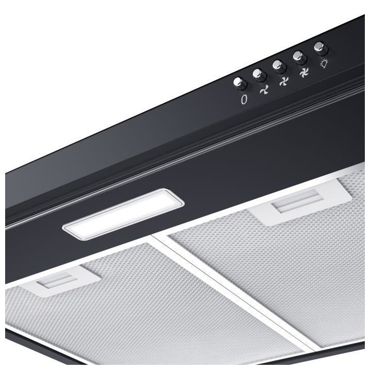 Hotte visiere OCEANIC OCEAHC202SB 60 cm - Noir