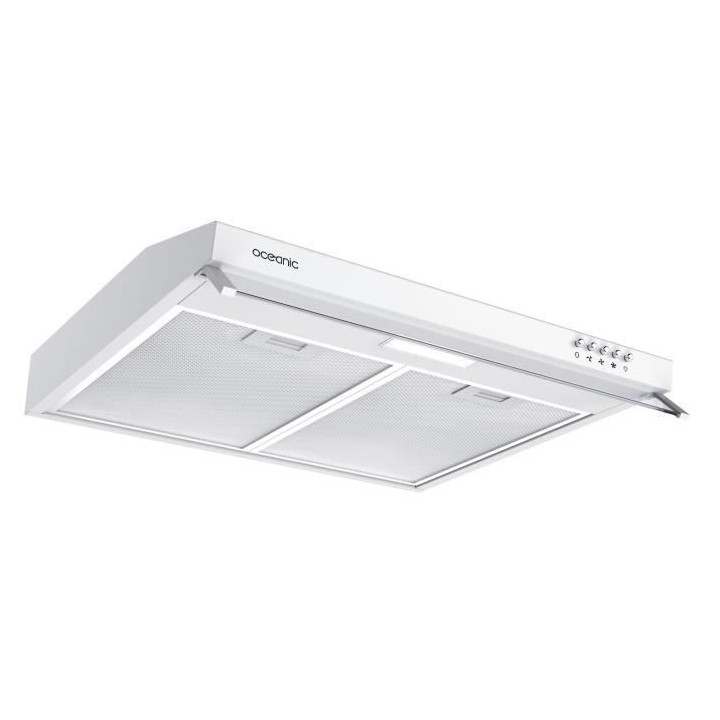 Hotte visiere OCEANIC OCEAHC202SW 60 cm - Blanc