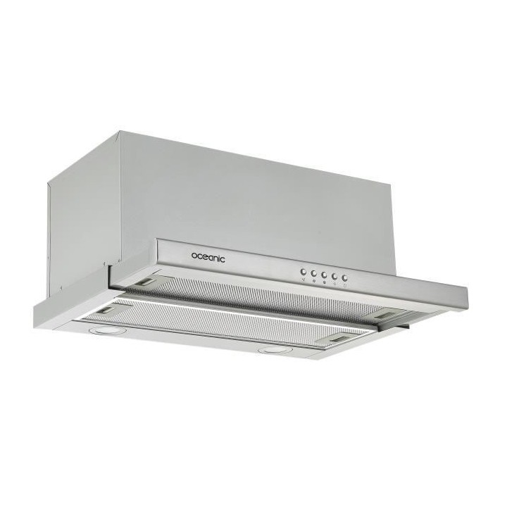 Hotte tiroir OCEANIC OCEAHT60IX 60 cm - Inox