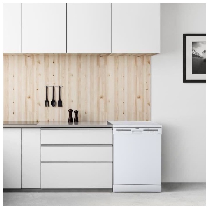 Lave-vaisselle pose-libre OCEANIC OCEALV1249WP - 12 couverts - L 59,8