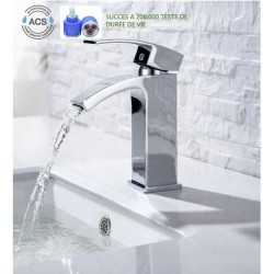 Mitigeur pour vasque et lavabo - Mécanique - En cascade - OCEANIC