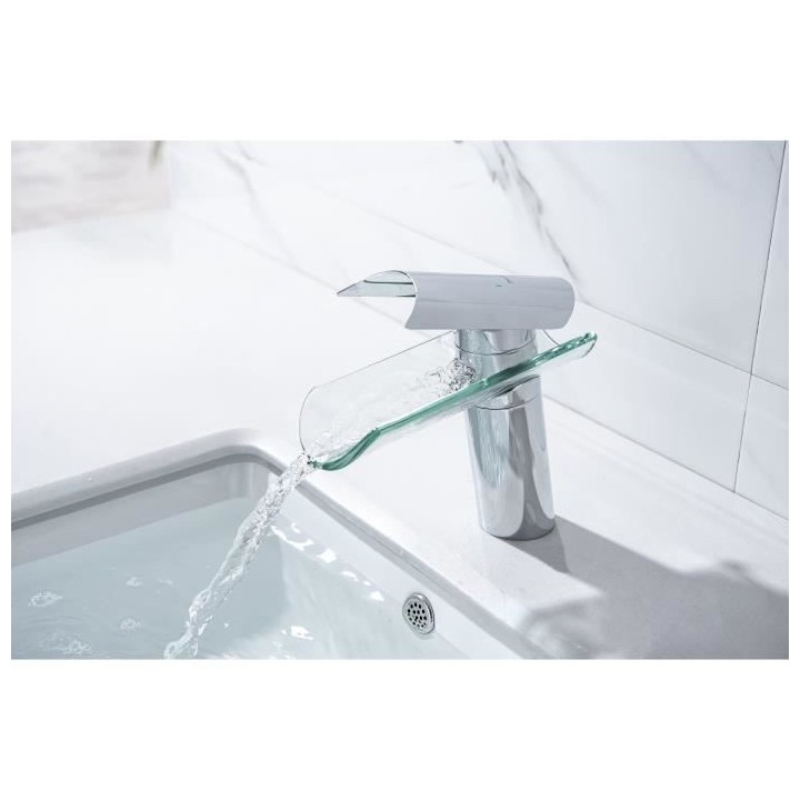 Mitigeur pour vasque et lavabo - Mécanique - OCEANIC - En cascade - E