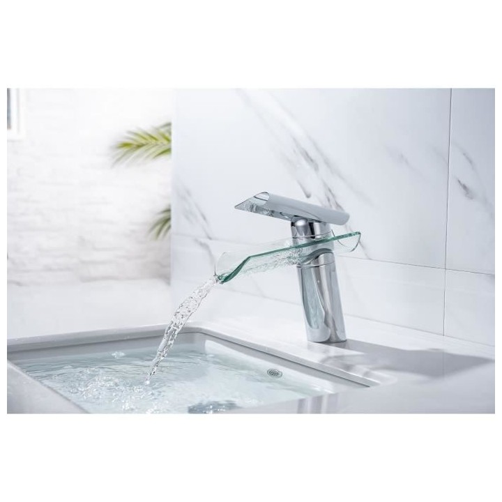 Mitigeur pour vasque et lavabo - Mécanique - OCEANIC - En cascade - E