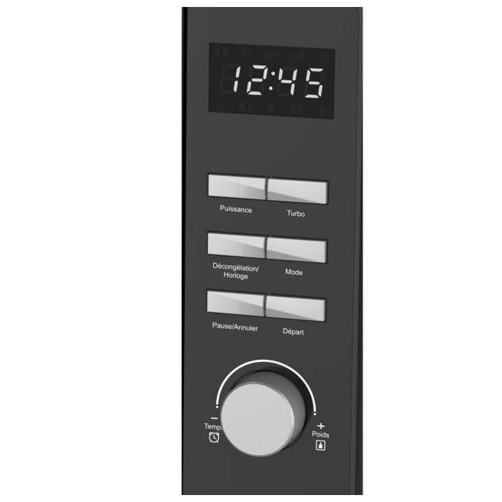 Four a micro-ondes OCEANIC 23UX93 Noir L49 x H38,5 x P28 cm 23L