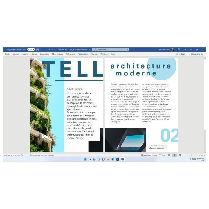 MICROSOFT Office Famille & Etudiant 2021 - Achat définitif