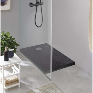 Receveur de douche en résine - Rectangulaire - 120x80x3,5 cm - OCEANI