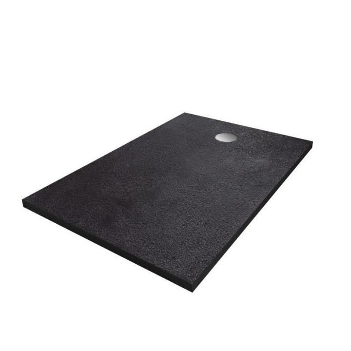 Receveur de douche en résine - Rectangulaire - 120x80x3,5 cm - OCEANI