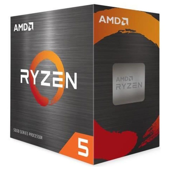 Processeur AMD RYZEN 5 5600X - AM4 - 4,60 GHz - 6 coeurs