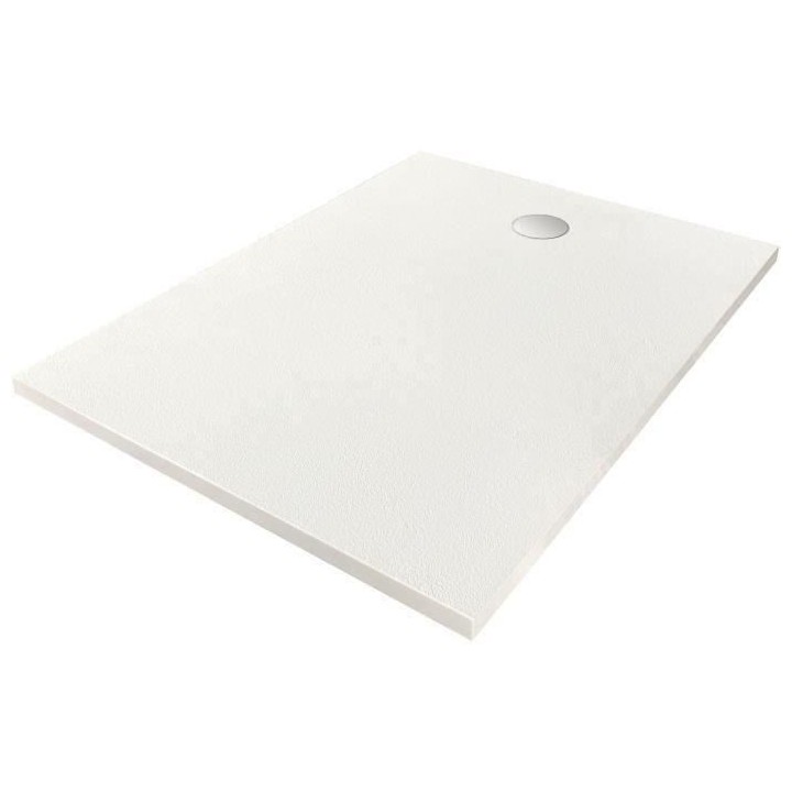 Receveur de douche en résine - Rectangulaire - 120x90x3,5 cm - OCEANI