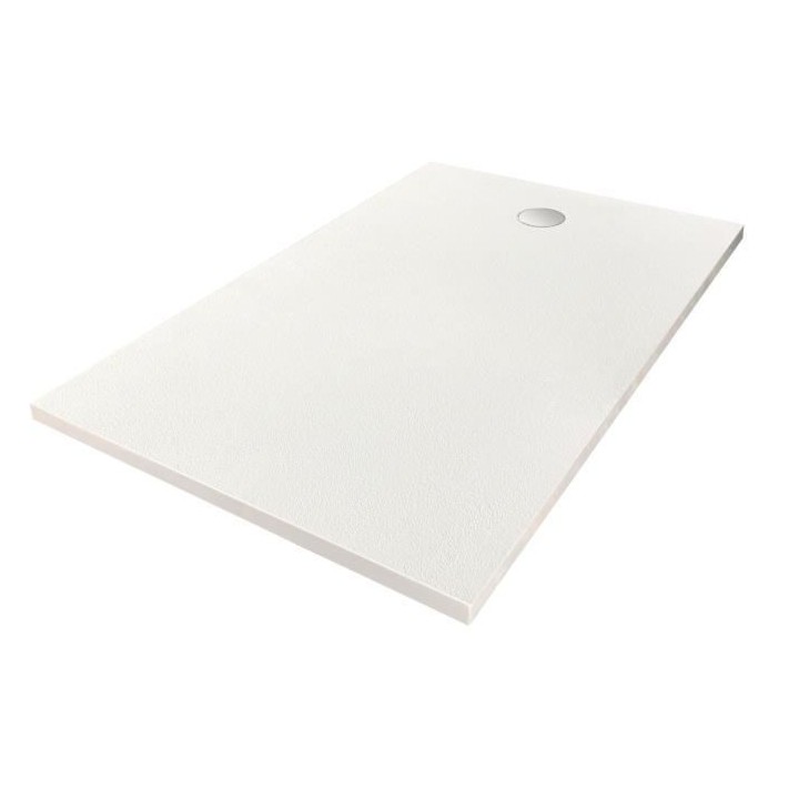 Receveur de douche en résine - Rectangulaire - 140x90x3,5 cm - OCEANI