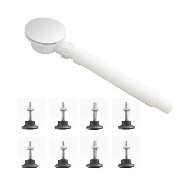 Receveur de douche en résine - Rectangulaire - 160x90x3,5 cm - OCEANI