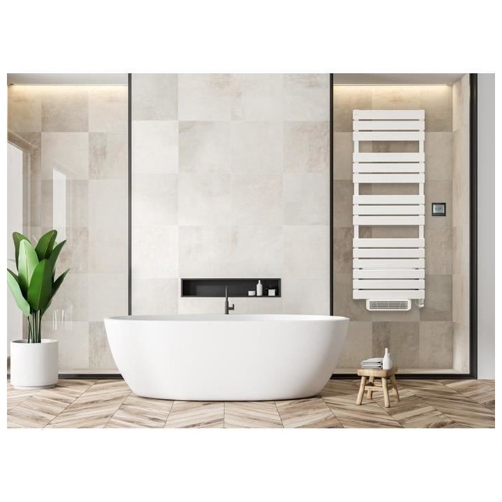 Radiateur Seche-serviettes avec soufflerie 1000W + 1000W OCEANIC Opal