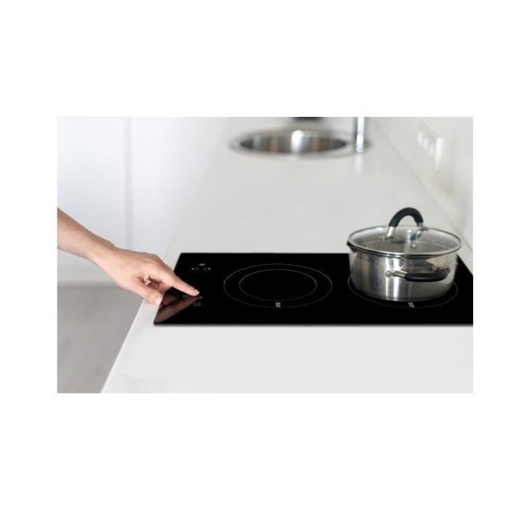 Plaque de cuisson induction encastrable - OCEANIC - 2 zones - L28,8 x