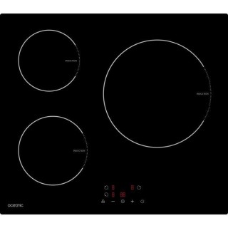 Plaque de cuisson induction OCEANIC 3 foyers L60 x P52 cm OCEATI3Z7