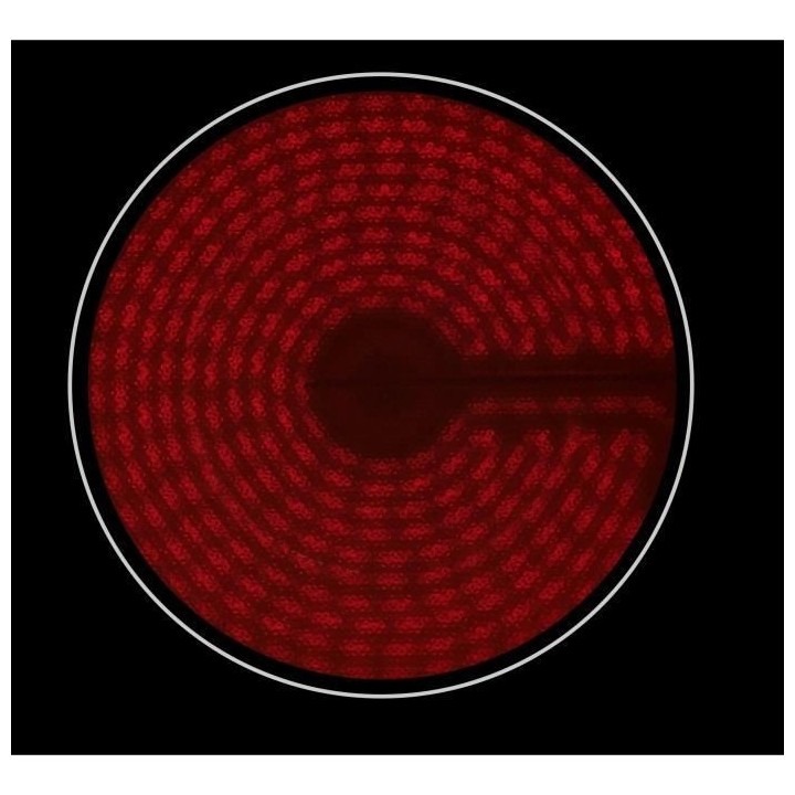 Plaque de cuisson vitrocéramique OCEANIC 3 foyers L56 x P49 cm OCEATV