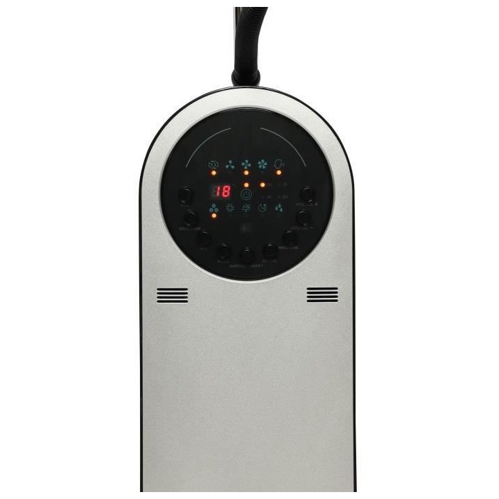 Ventilateur brumisateur sur pied 3 en 1 OCEANIC - Fonction Ioniseur d'