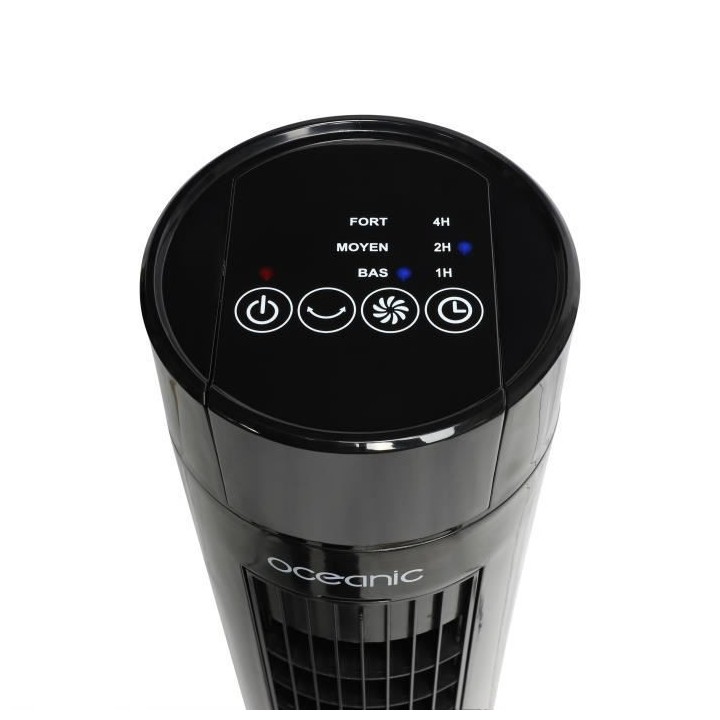 Ventilateur colonne OCEANIC - 45W - Hauteur 102 cm - Oscillation autom