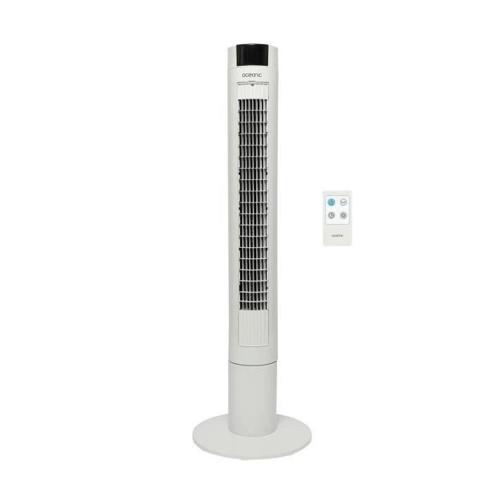 Ventilateur colonne OCEANIC - 45W - Hauteur 102 cm - Oscillation autom