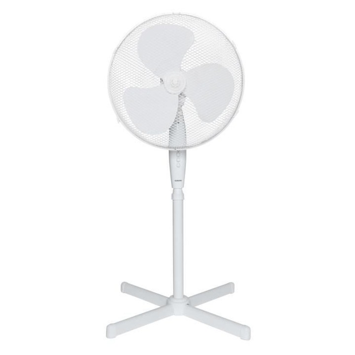 Ventilateur sur pied OCEANIC - 45W - Diametre 40 cm - Hauteur réglabl