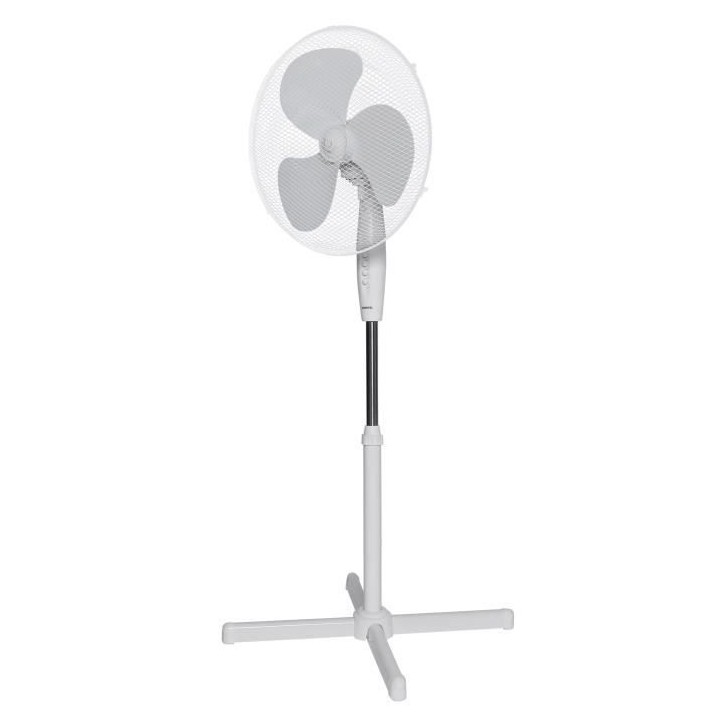 Ventilateur sur pied OCEANIC - 45W - Diametre 40 cm - Hauteur réglabl