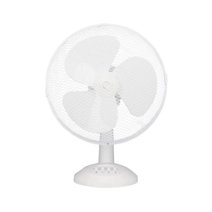 Ventilateur de table OCEANIC - 40W - Diametre 30 cm - 3 vitesses - Osc