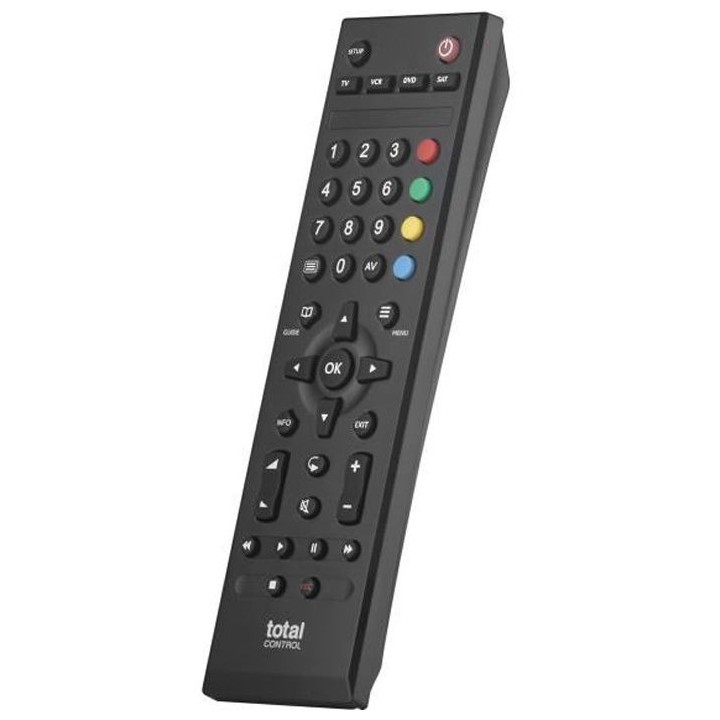 TOTAL CONTROL URC1745 - Télécommande universelle 4 en 1 pour TV, lec
