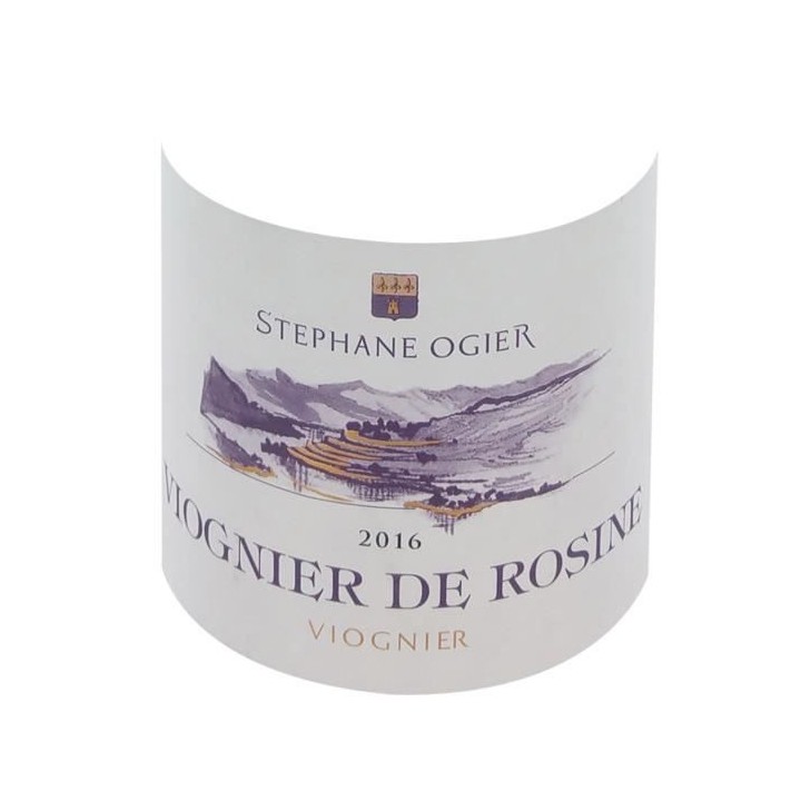 Stéphane Ogier Viognier de Rosine 2016 Collines Rhodaniennes 50 cl -