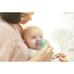 OMRON Aspirateur nasal et nébuliseur 2 en 1 DuoBaby - Spécialement conçu pour les nourrissons - Soulage les obstructions nasa