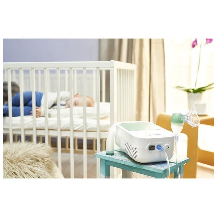 OMRON Aspirateur nasal et nébuliseur 2 en 1 DuoBaby - Spécialement c