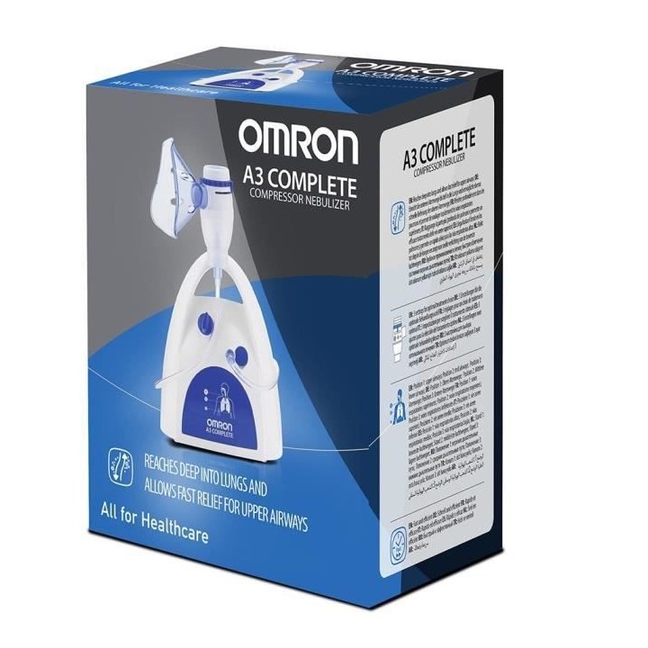 OMRON Nébuliseur A3 Complet 3 en 1 - Traitement des voies respiratoir