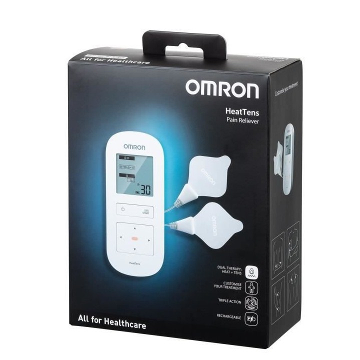 OMRON HeatTens Tens produit une chaleur relaxante pour soulager les do