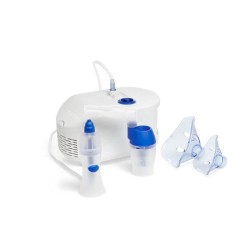 OMRON C102 Total Nébuliseur 2 en 1 avec Douche Nasale - Soulage Efficacement le Nez Bouché et les Symptômes Allergiques